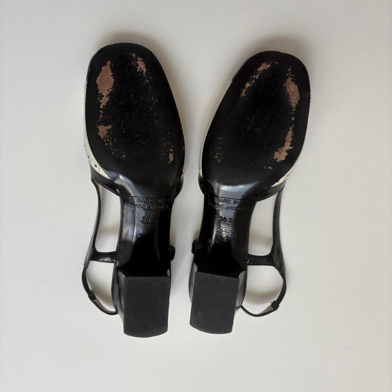 Marc Jacobs Patent Leather Kitten Heels