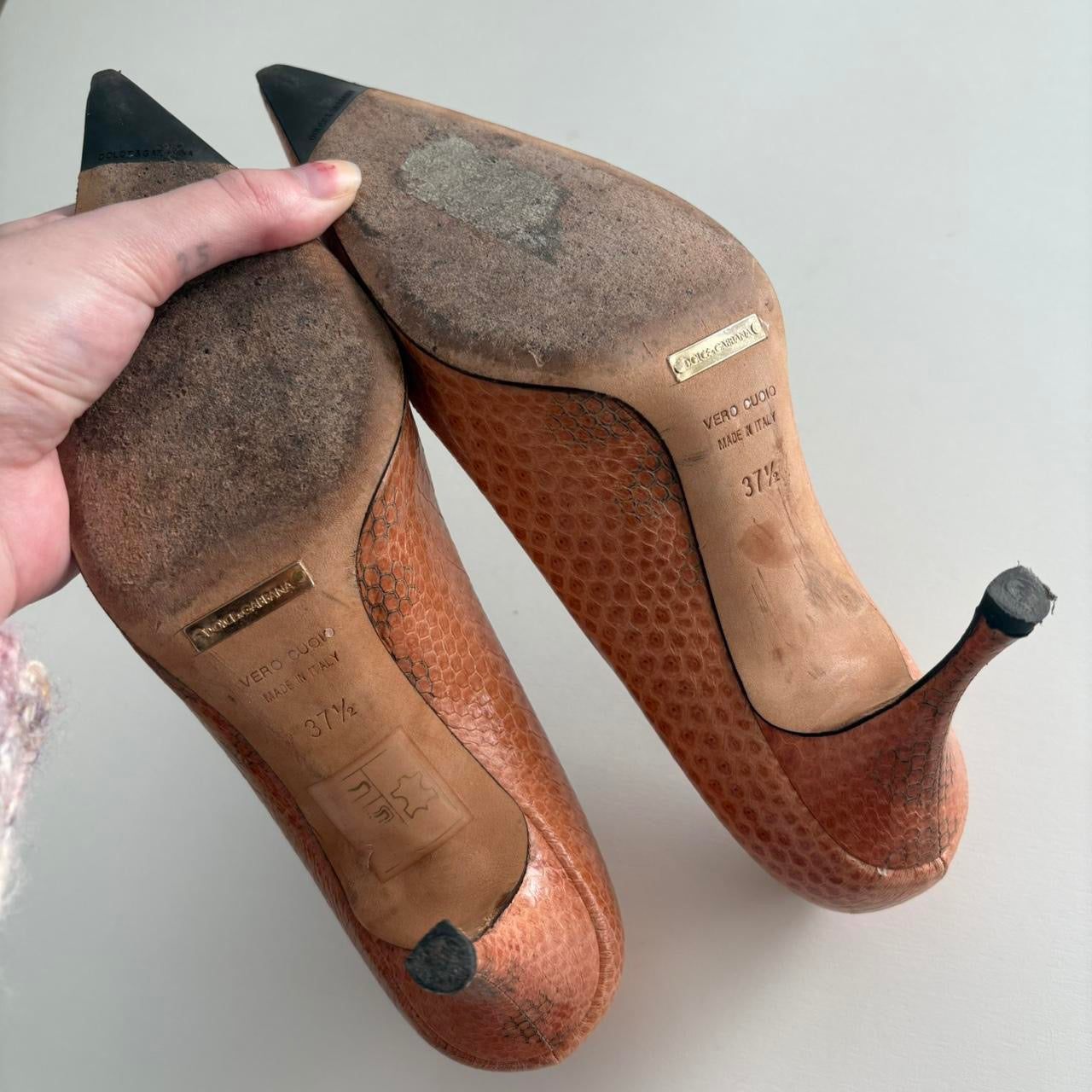 Dolce & Gabbana Pointed Toe Heels