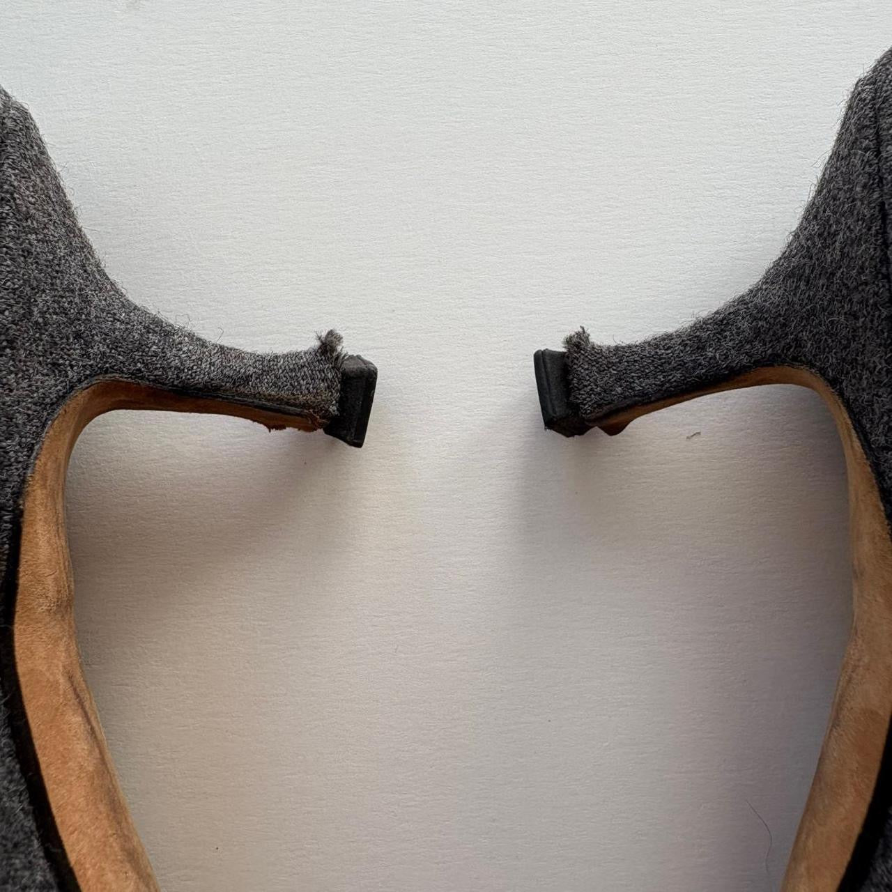 Manolo Blahnik Suede Kitten Heels