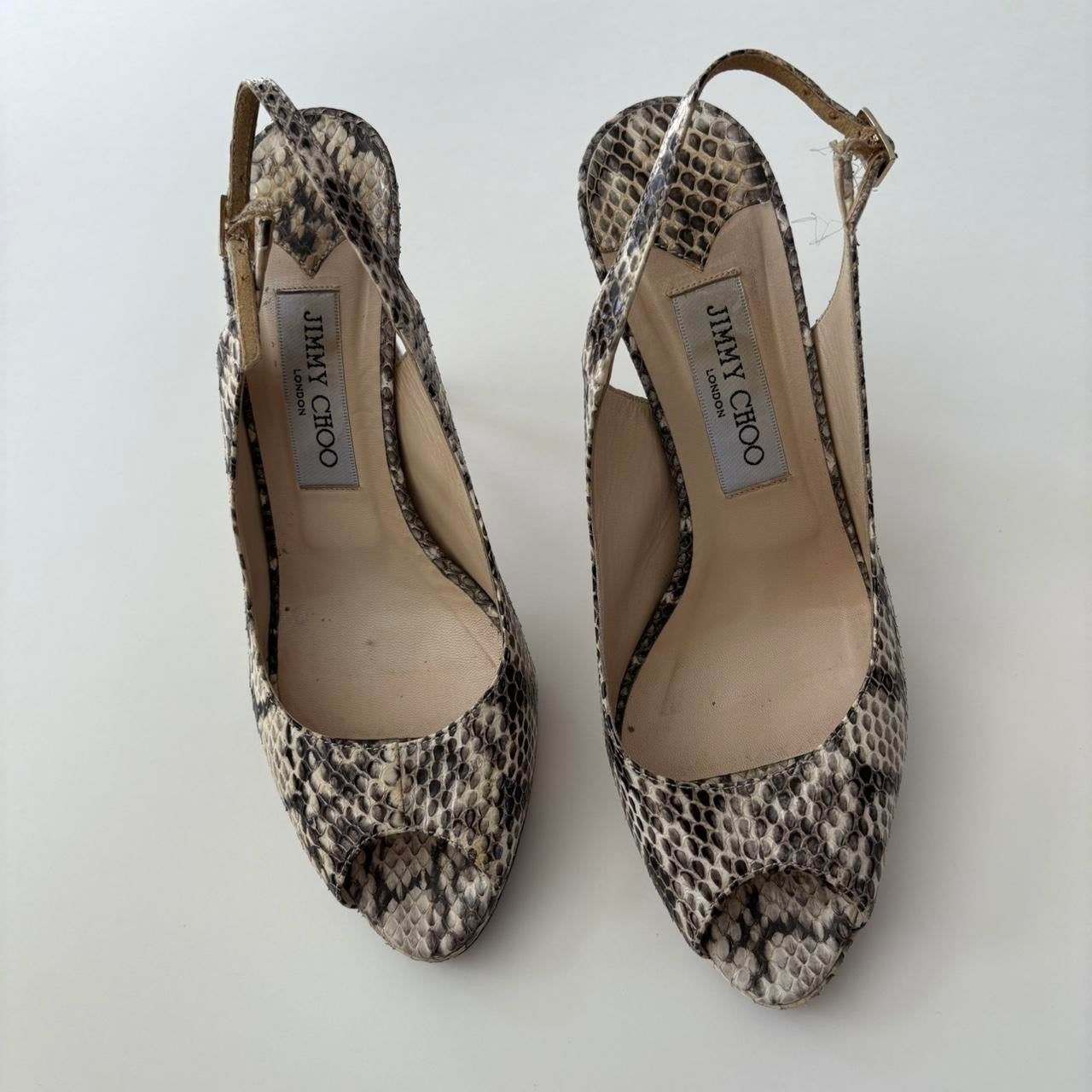 Jimmy Choo Snakeskin Heels