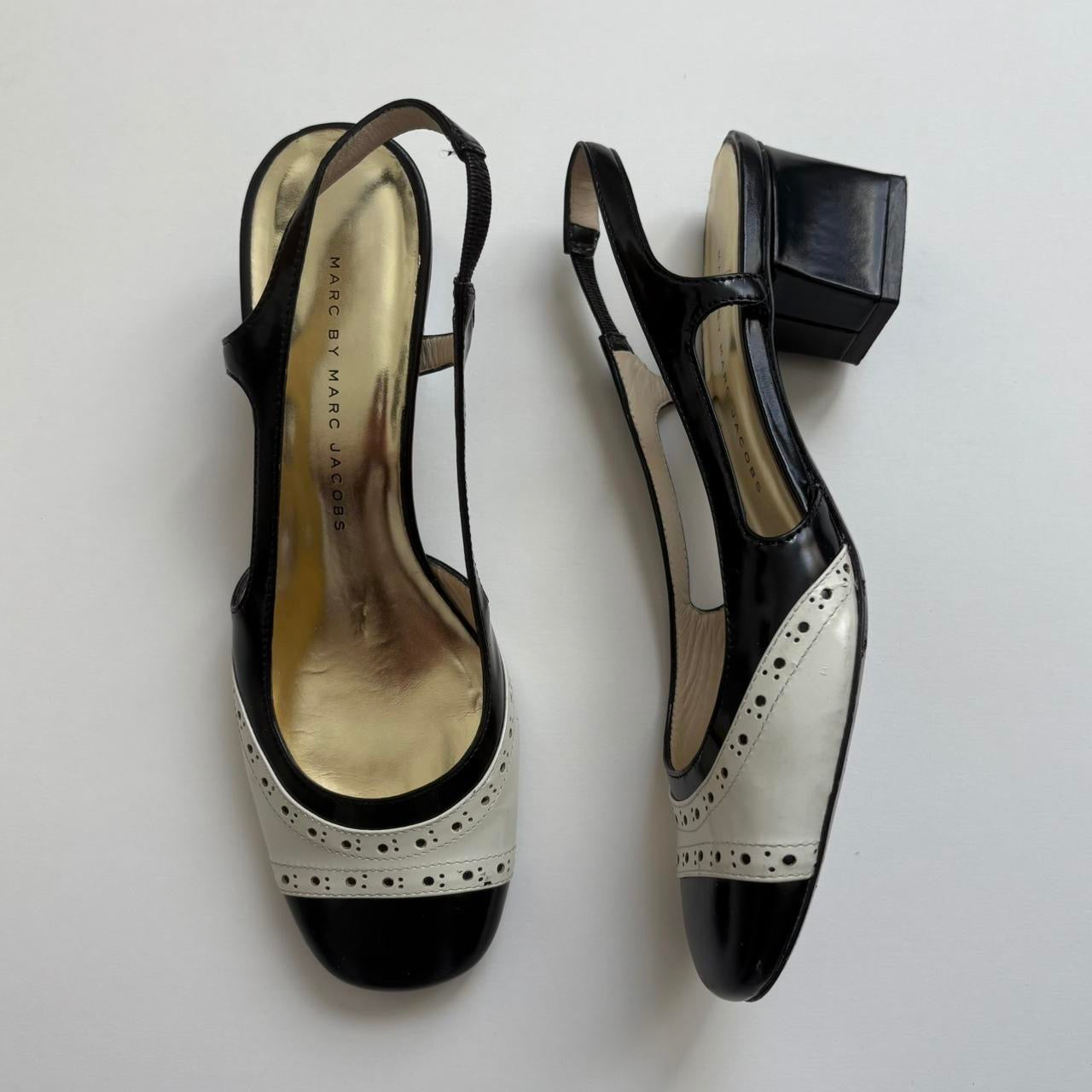 Marc Jacobs Patent Leather Kitten Heels