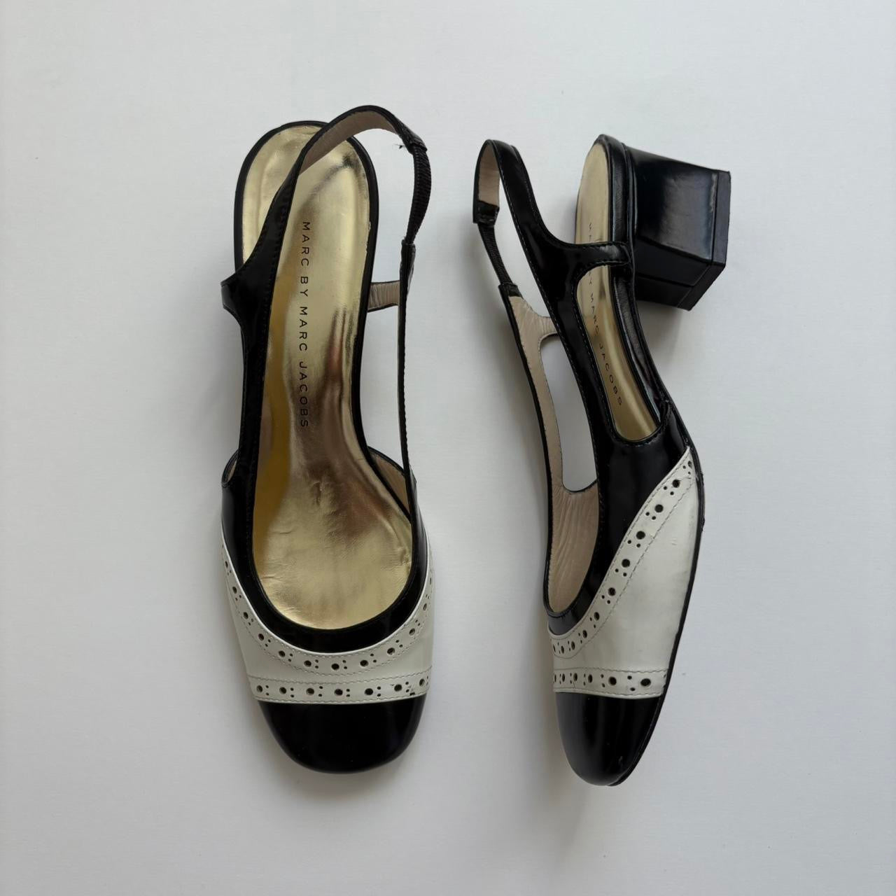 Marc Jacobs Patent Leather Kitten Heels