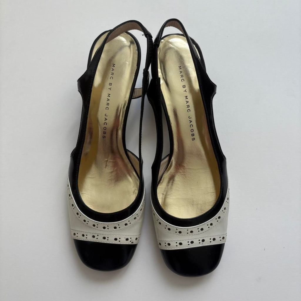 Marc Jacobs Patent Leather Kitten Heels