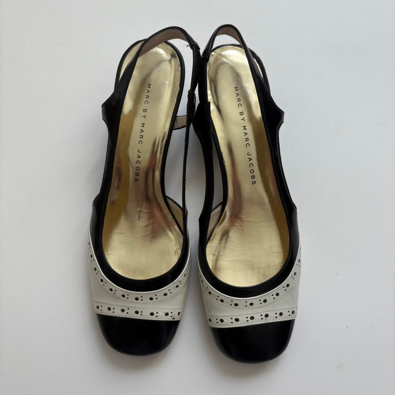 Marc Jacobs Patent Leather Kitten Heels