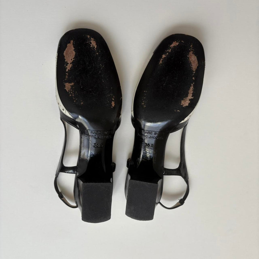 Marc Jacobs Patent Leather Kitten Heels