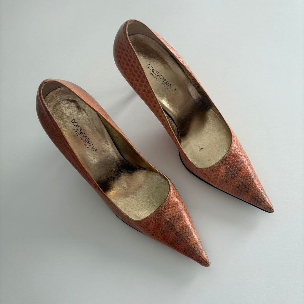 Dolce & Gabbana Pointed Toe Heels