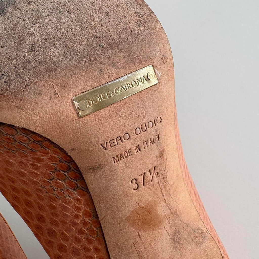 Dolce & Gabbana Pointed Toe Heels