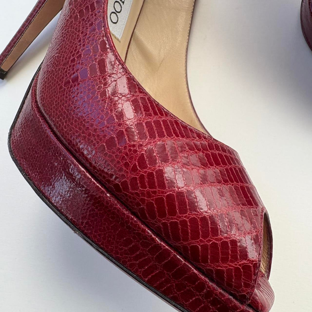 Jimmy Choo Peep Toe Heels