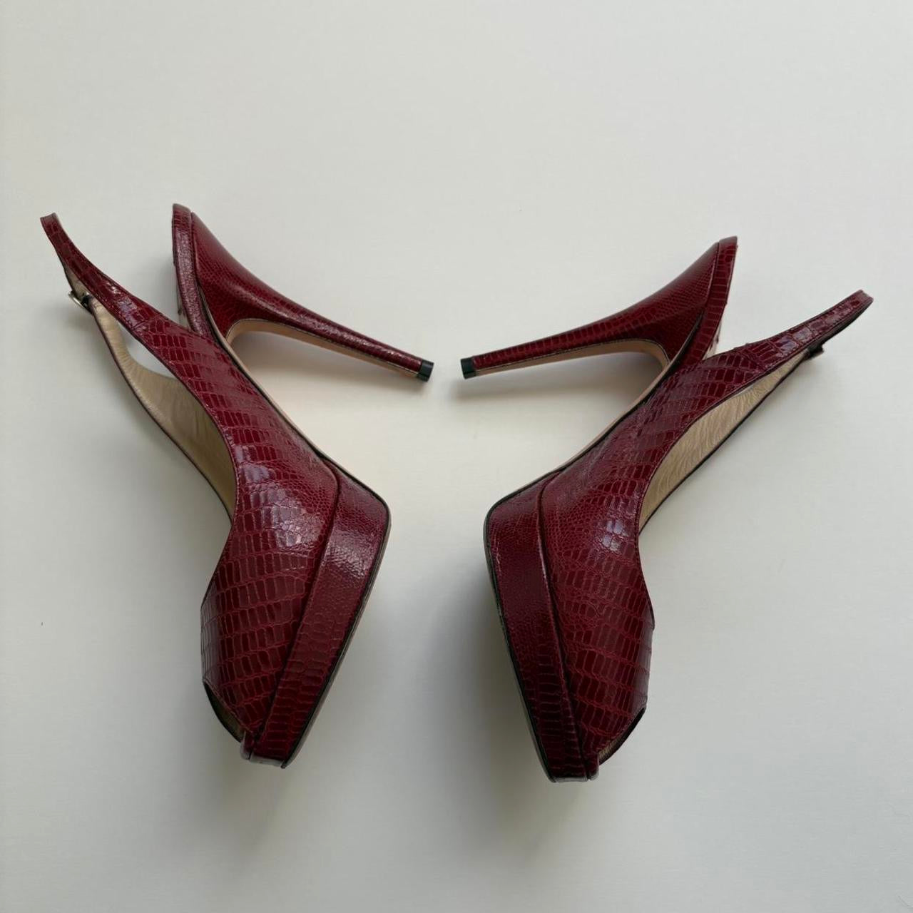 Jimmy Choo Peep Toe Heels